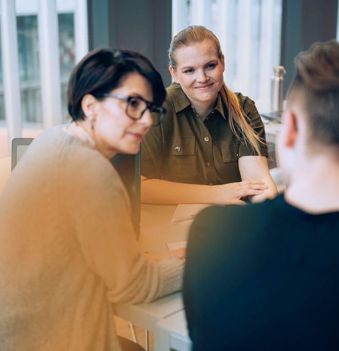 Studierende an der Universität