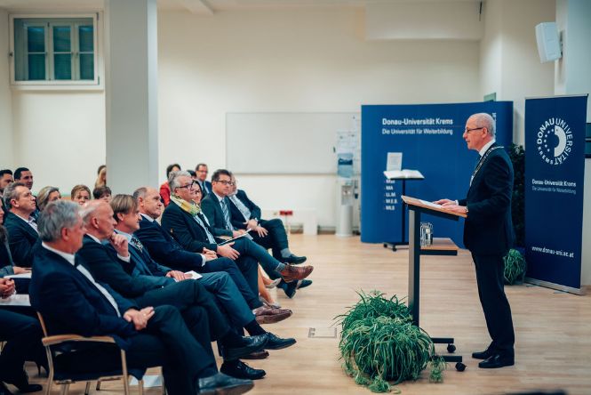 Akademischer Festakt zur Verleihung der Honorarprofessur an Prim. Univ.-Doz. Dr. Florian Gottsauner-Wolf 