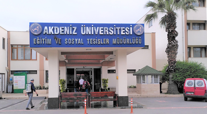 © DBU/Christina Ipser Entrance of AkdenizUniversity