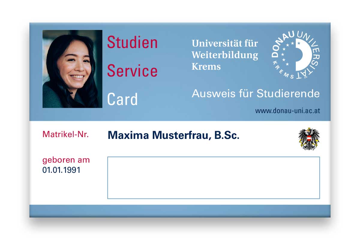 Beispiel StudienServiceCard