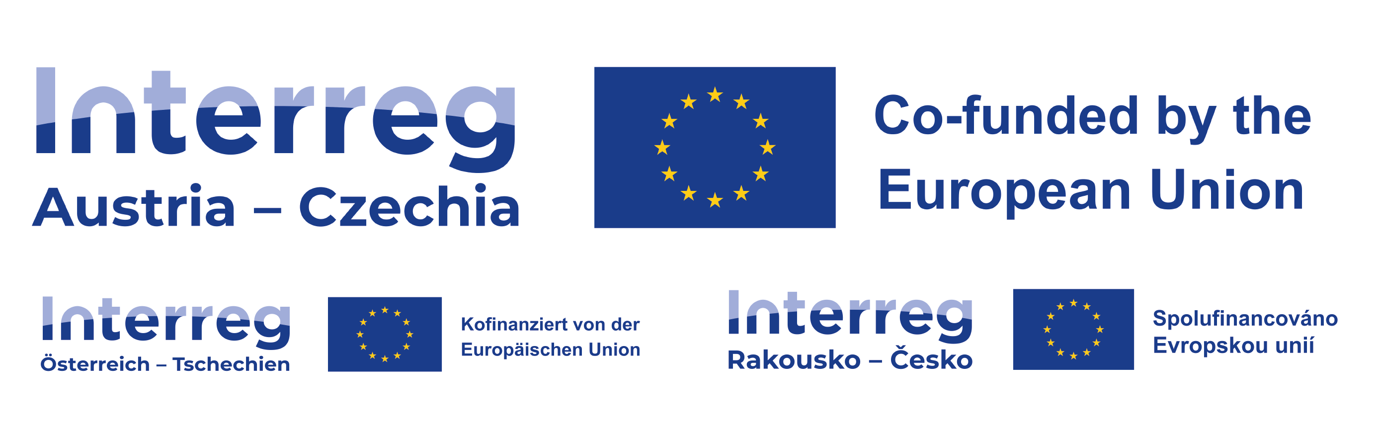 Interreg AT-CZ Logos