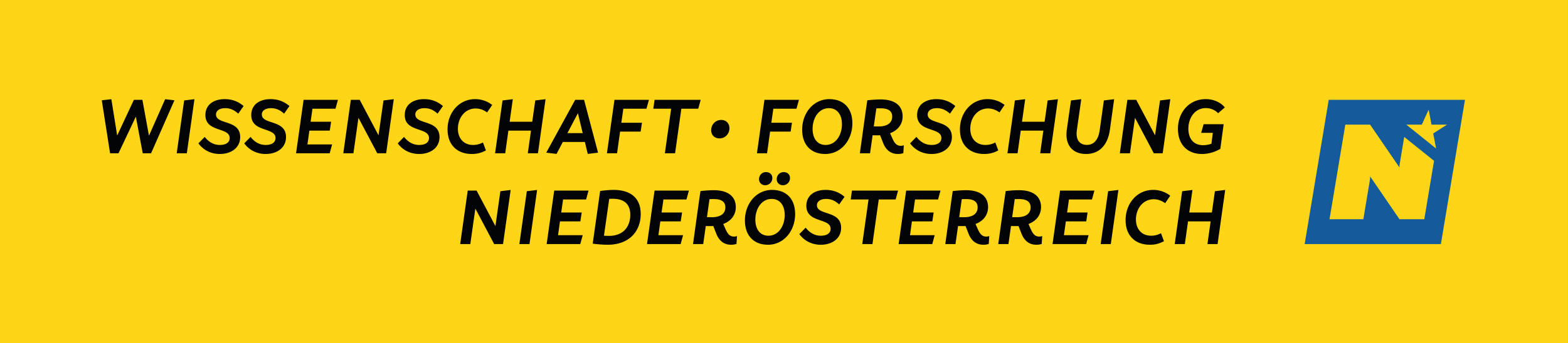 © Land NÖ Logo Wissenschaft Forschung Niederösterreich