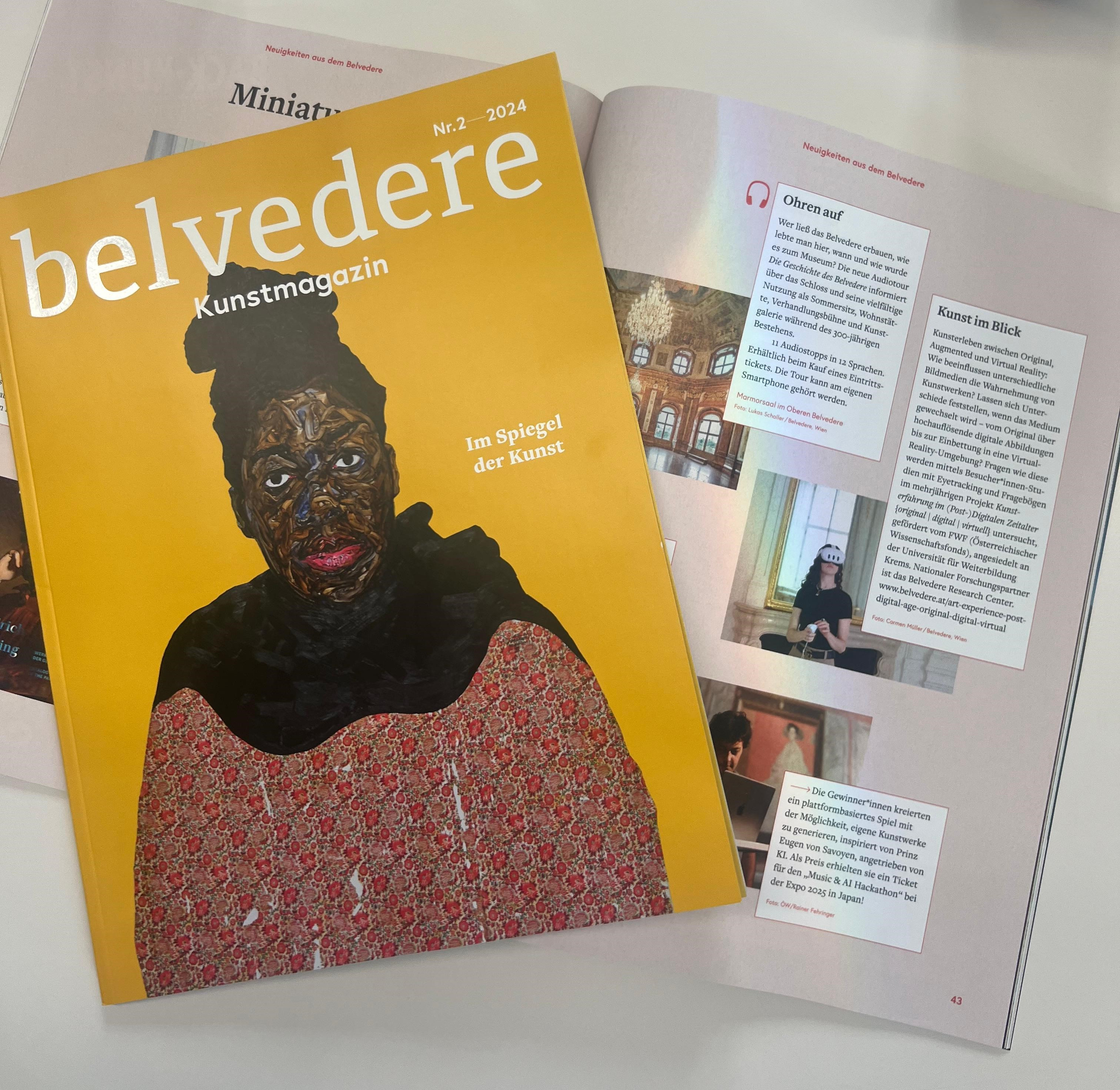 Beitrag Belvedere Magazin