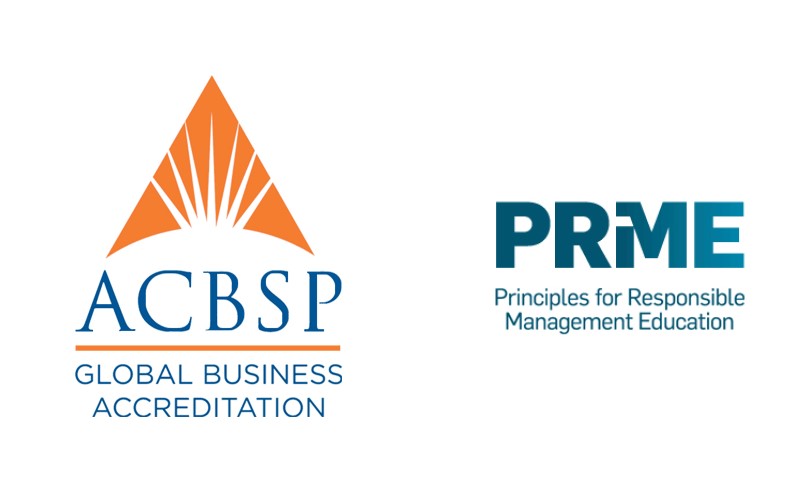 ACBSP Logo und PRME Logo